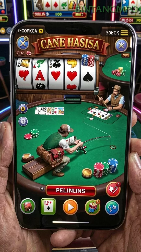 Cuplikan layar AAKASINO — aktivitas