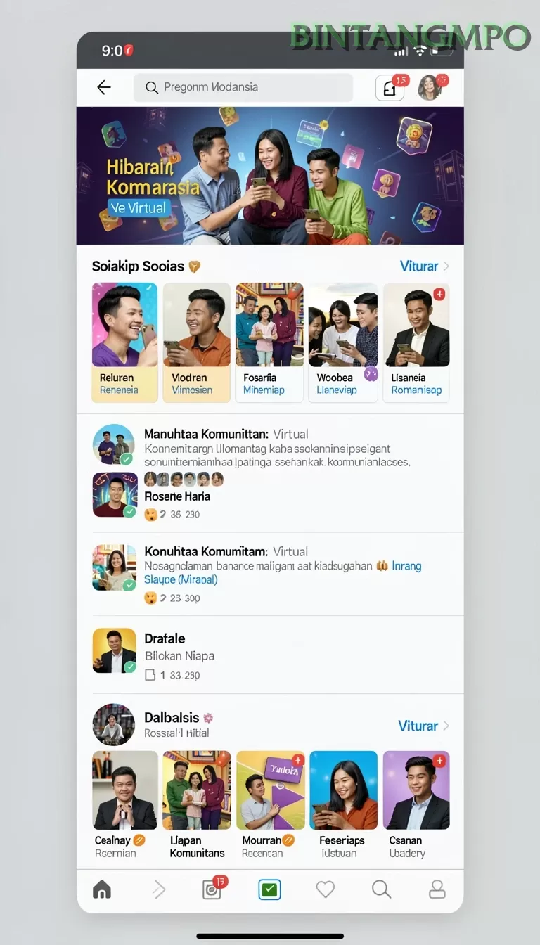 Cuplikan layar IDR777 — menu navigasi