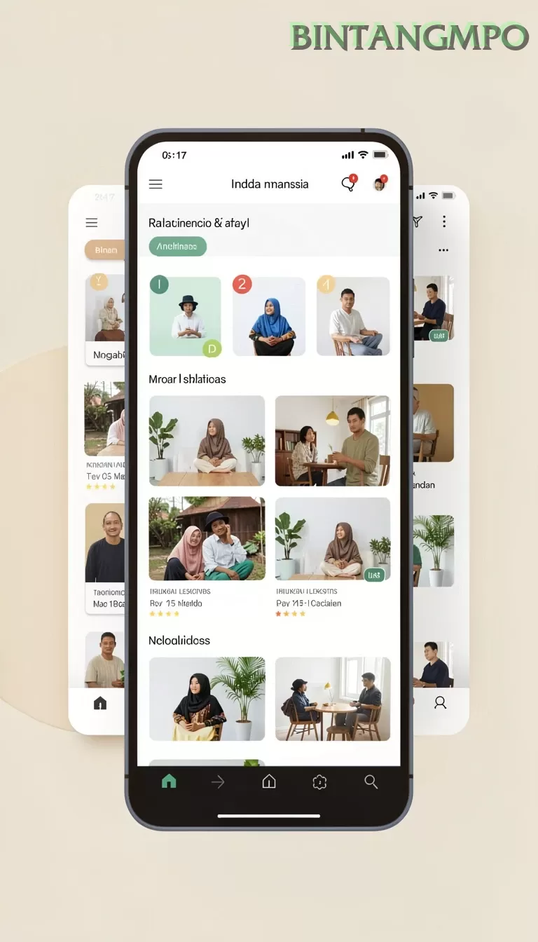 Cuplikan layar ROLEX878 — menu navigasi
